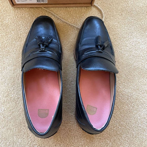 Bared black loafers Phoenix size 38 - Picture 3 of 6
